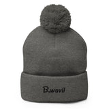 Pom-Pom Beanie - Bwavii 