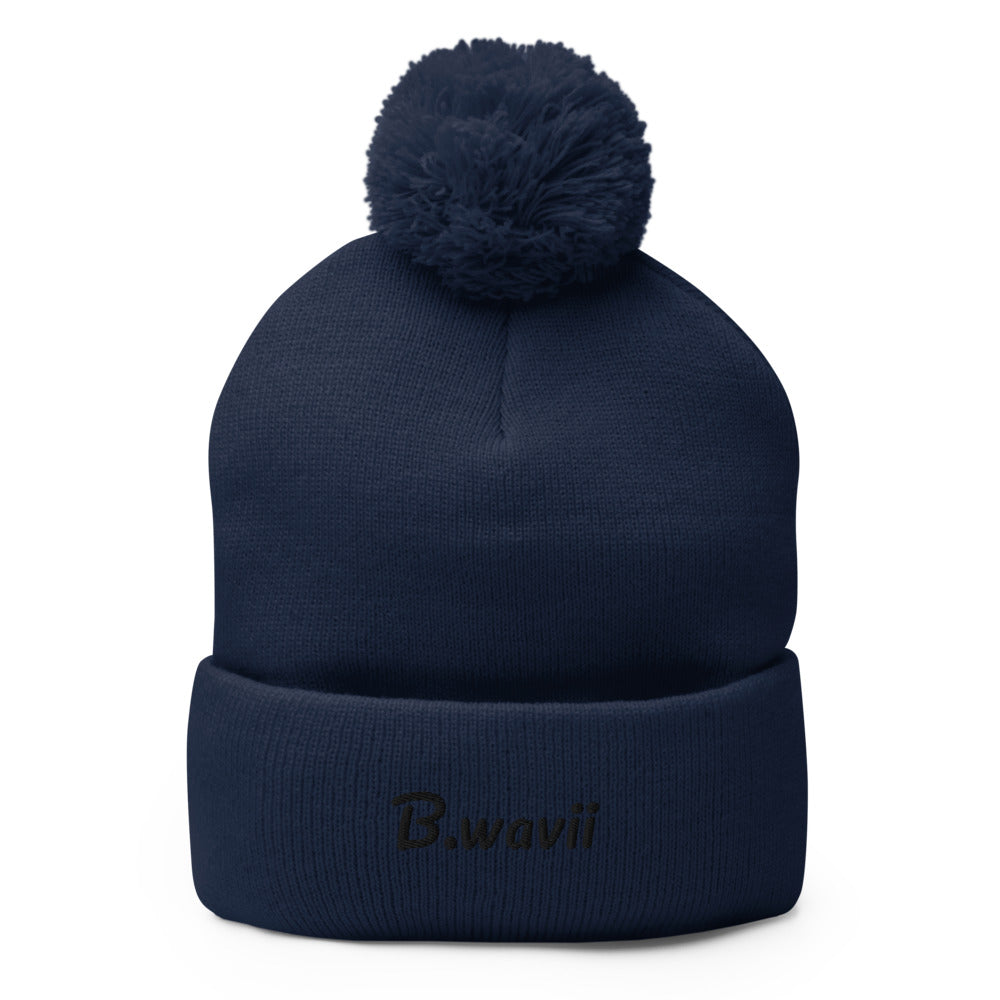 Pom-Pom Beanie - Bwavii 