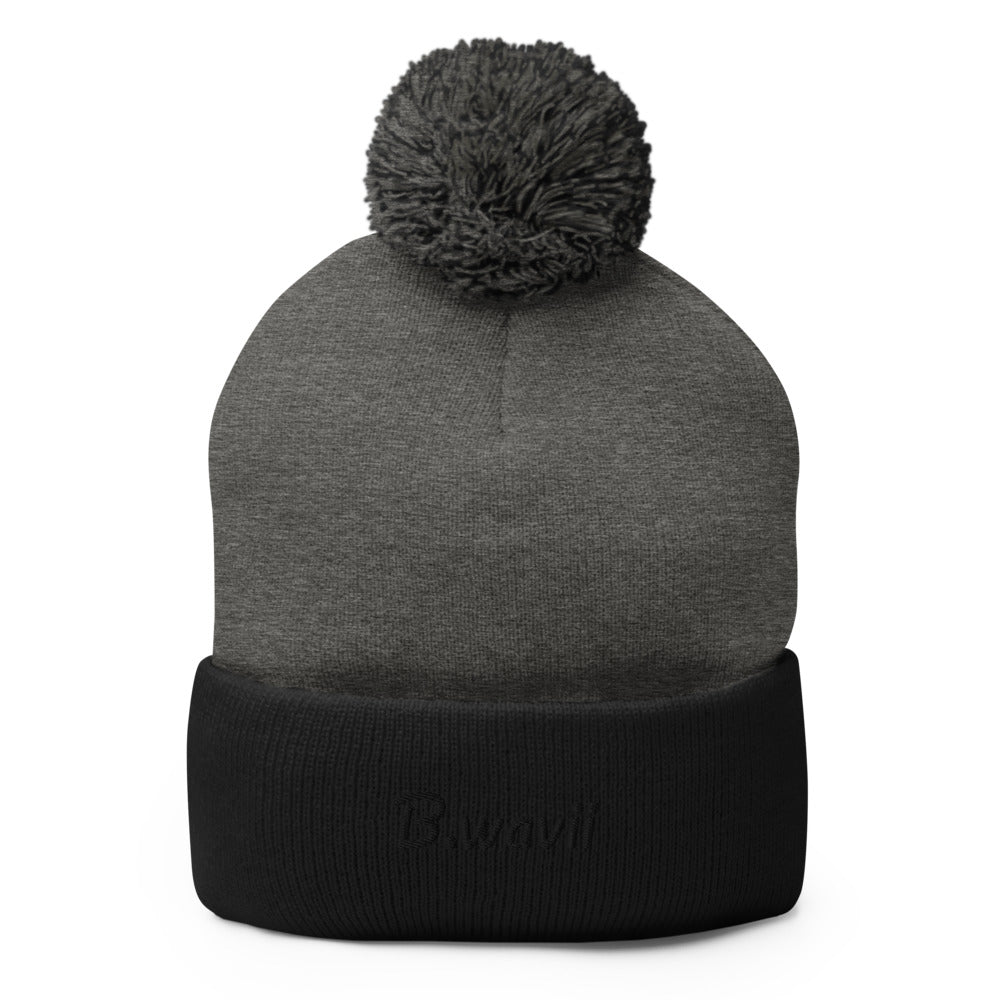 Pom-Pom Beanie - Bwavii 