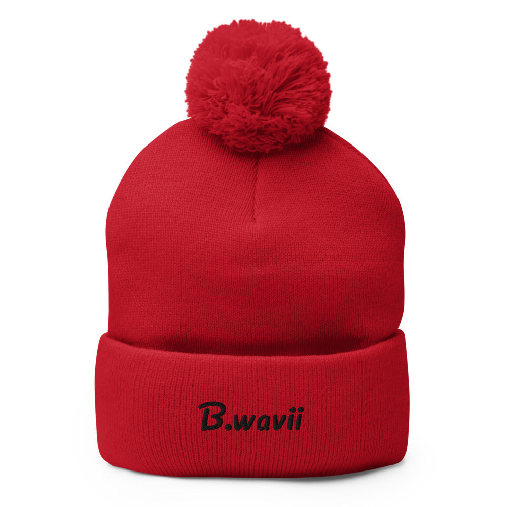 Pom-Pom Beanie - Bwavii 