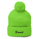 Pom-Pom Beanie - Bwavii 