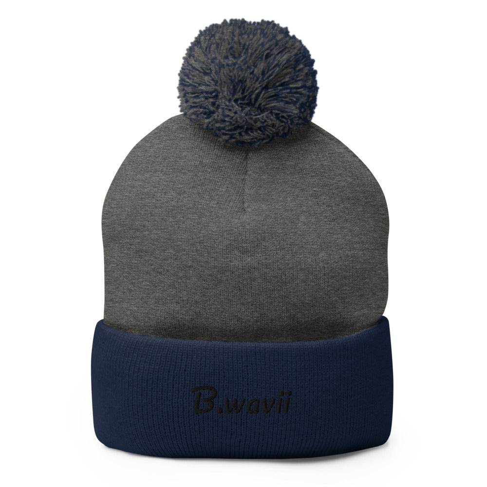 Pom-Pom Beanie - Bwavii 