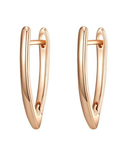 Stud Earrings Hot Luxury V Shape Earrings 5A Cubic Zirconia Stud Earring - Biwav