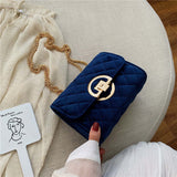Color Velvet Mini Cross-body Bags - Biwav