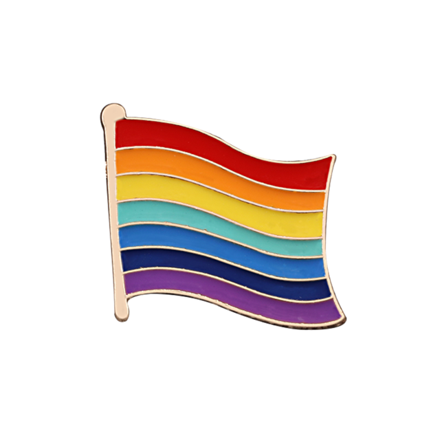 Pride Rainbow Flags Brooches Badge Denim Jackets Jewelry - Biwav