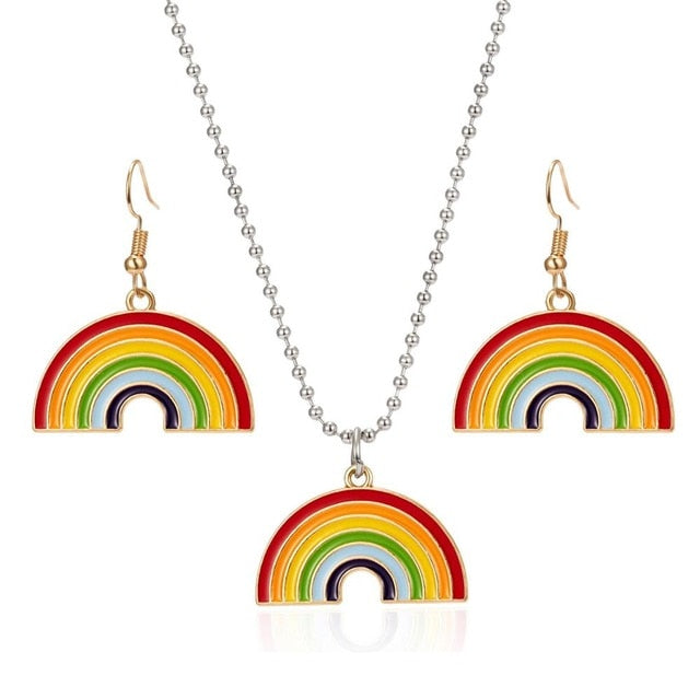 Rainbow Flag Earring