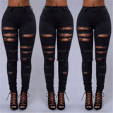 Women Pencil Stretch Casual Denim Skinny Jeans - Biwav